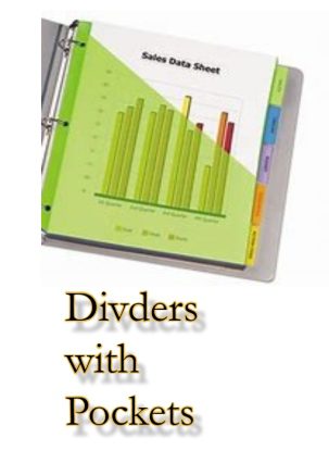 Dividers With Pockets